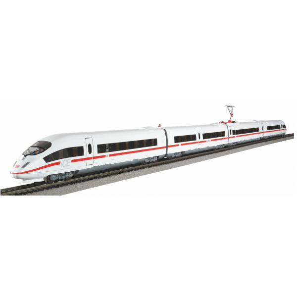 57196 H0入門套裝(德國ICE3 動車組)，路基軌