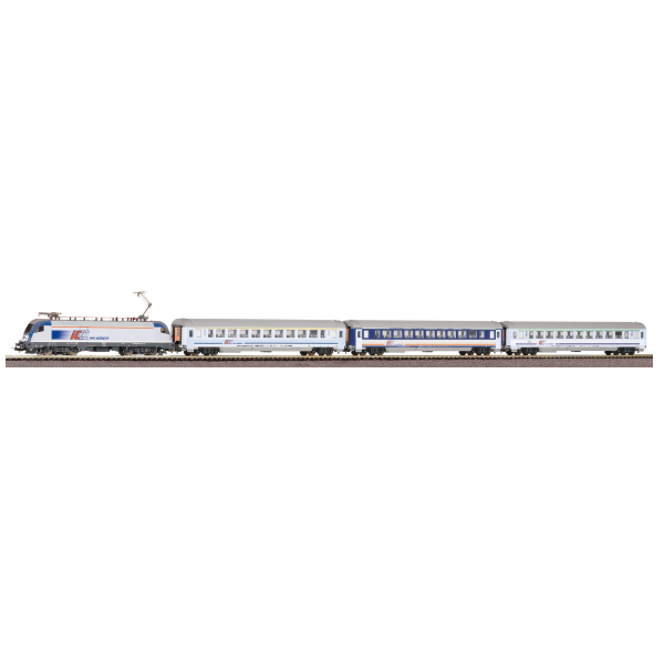 97931 H0入門套裝(Taurus電車+三個乘客車)，路基軌