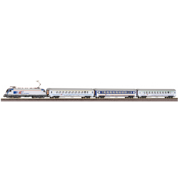 97931 H0入門套裝(Taurus電車+三個乘客車)，路基軌