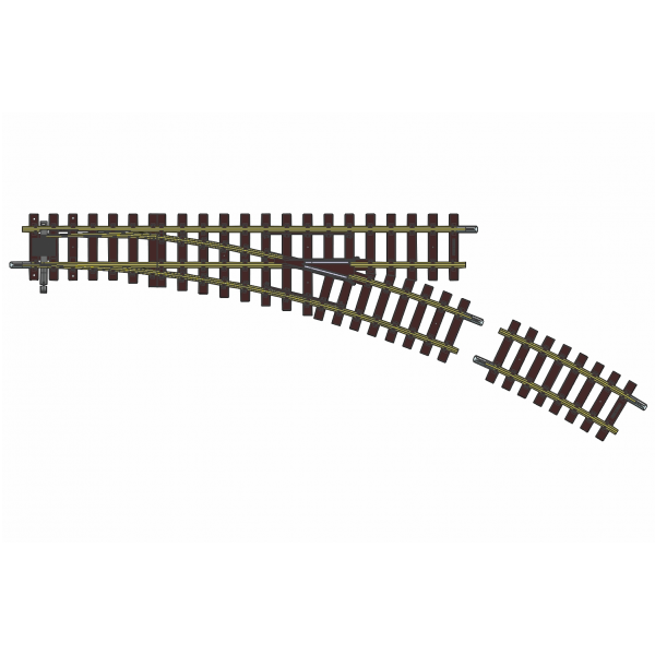 35227 手動(dòng)R7右岔軌22.5°