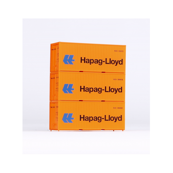 56202 三個(gè)20呎貨柜“Hapag Lloyd”涂裝
